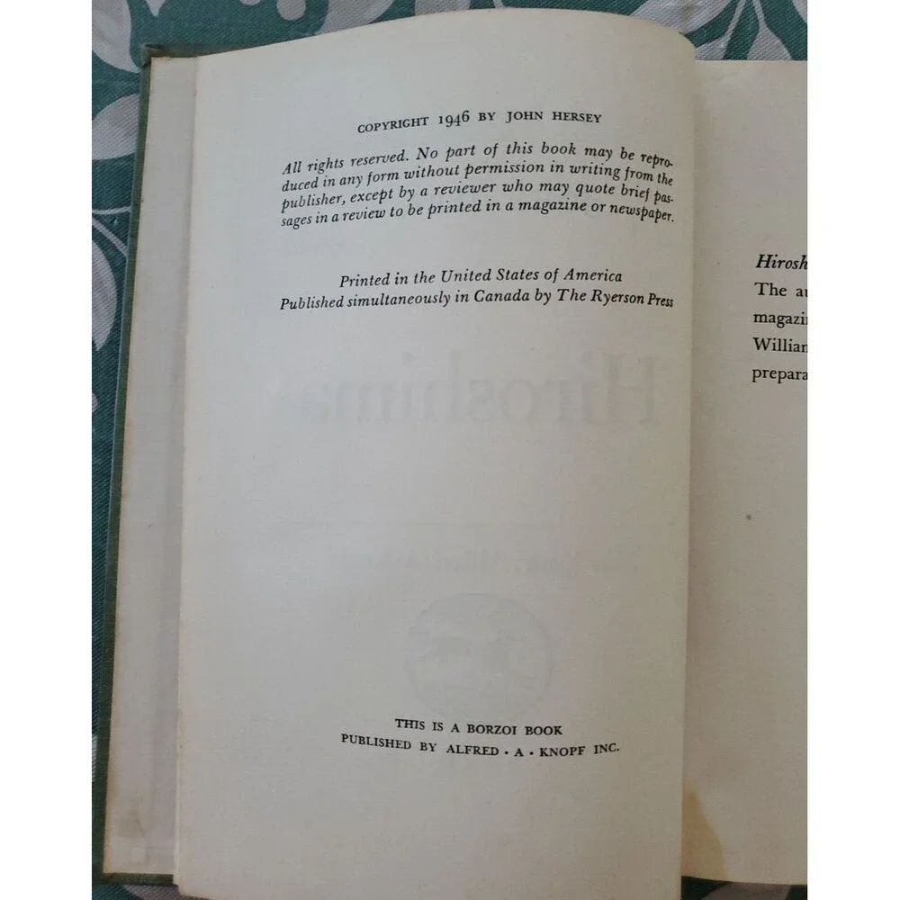 N/A 1946 hardcover